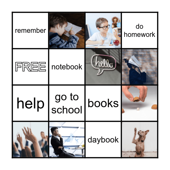 B I N G O Bingo Card