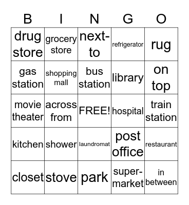 The Community Bingo Card
