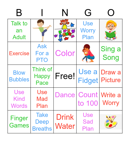 GET BUSY! Bingo Card