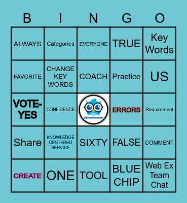Paychex Knowledge - Hoot Knew? Bingo Card