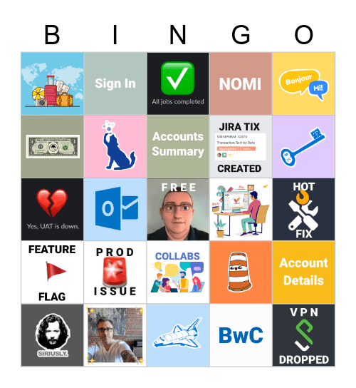 BwC Bingo Card