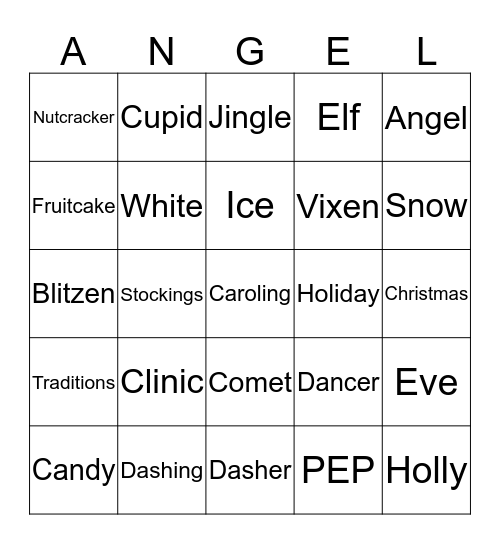 Trinity Clinic Douglas! Bingo Card