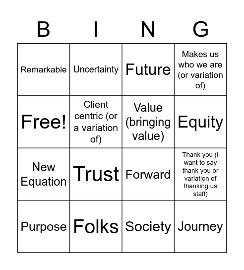 Timmy Bingo Card