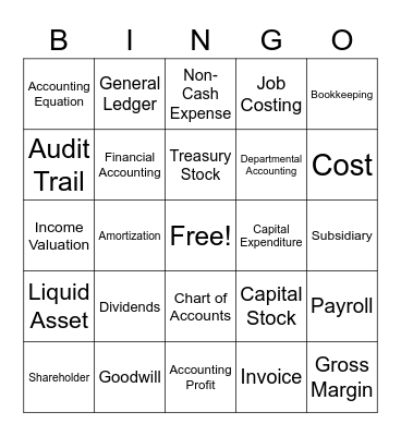 ABM Week BINGO Card