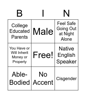 Sample 1 Demo Bingo Card