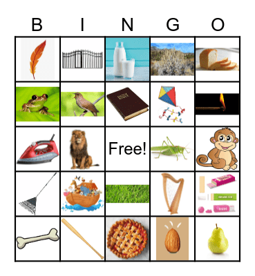 ABCs Bingo Card