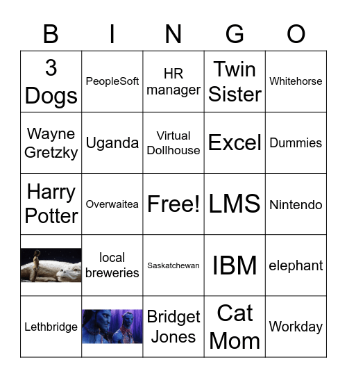 card 4 Bingo Card