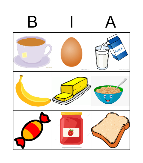 Bia Bingo Card