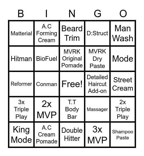 AZ209 #3 Bingo Card