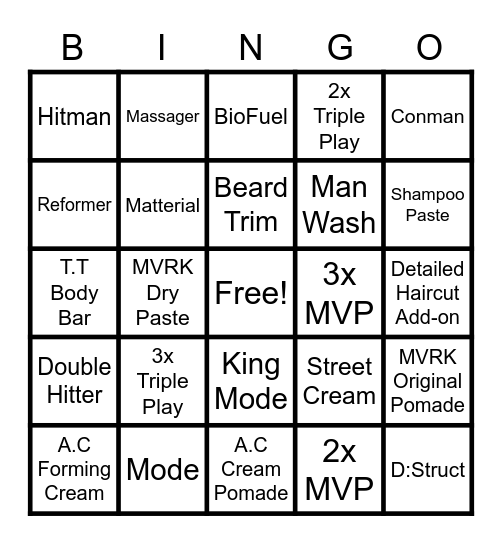 AZ209 #6 Bingo Card