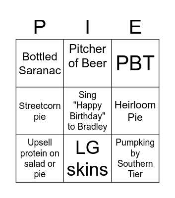 GET SOME Bingo Card