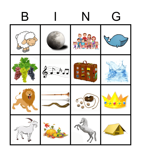 Feast of Tabernacles 2021 Bingo Card