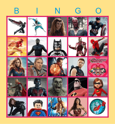 Power BINGO Card