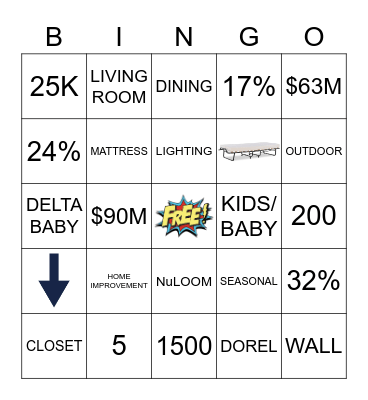 Week 40 WBR Bingo Card