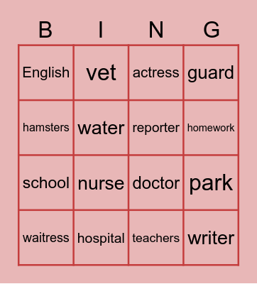 Do you like... Bingo Card