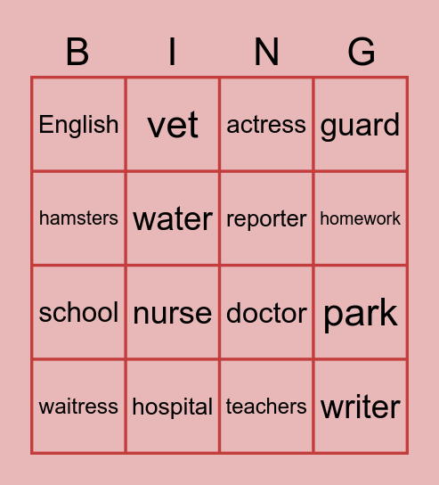 Do you like... Bingo Card