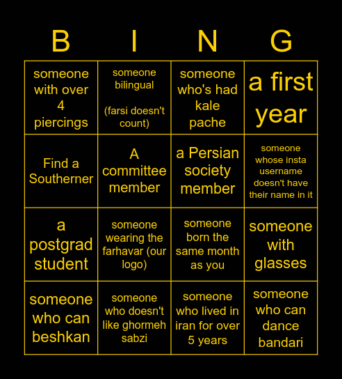 Bingo Bazı Bingo Card