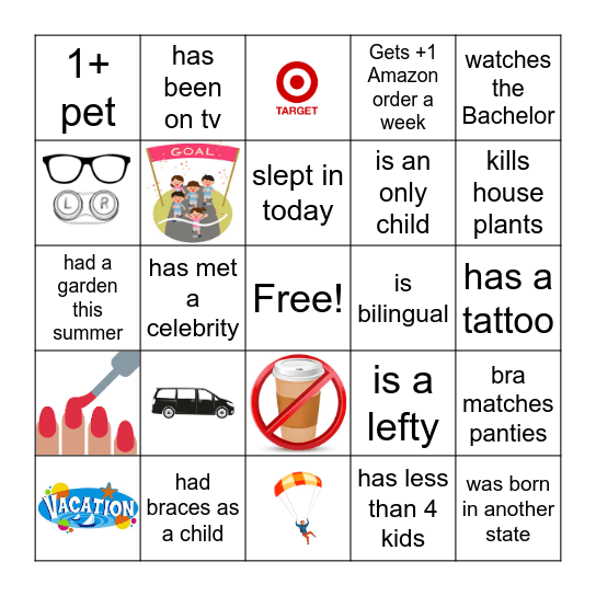 YMSC October Bingo! Bingo Card