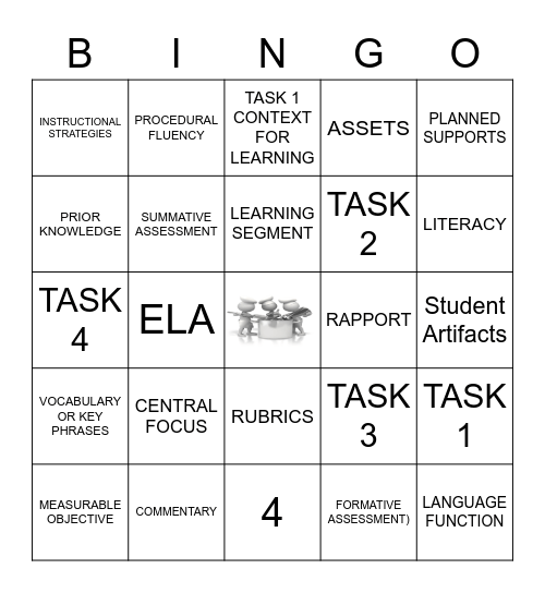 edTPA Bingo Card