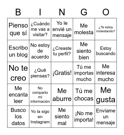 La tecnología Bingo Card