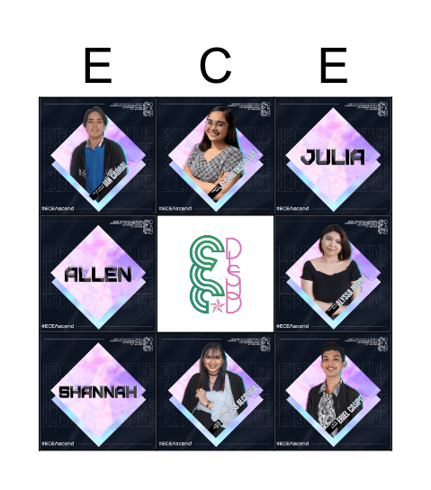 ECEPC BINGO! Bingo Card