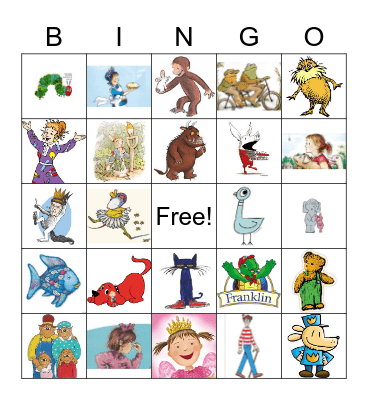 Character BINGO Card
