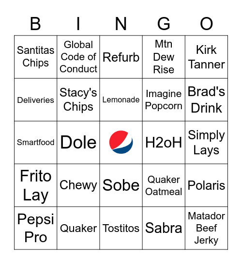 EAW 2021 Bingo Card