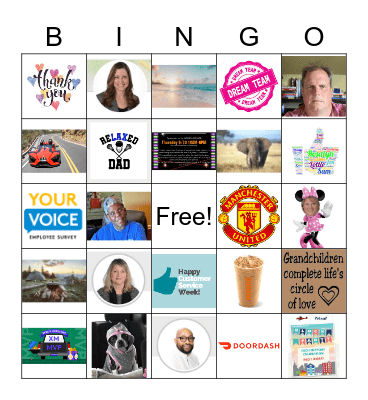 Team Patek Bingo Card