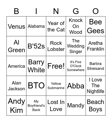 Oct Bingo 2 Bingo Card