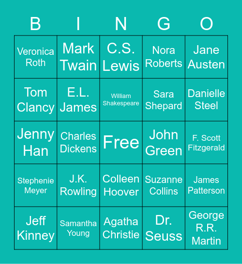 Book Bingo 📚 Bingo Card