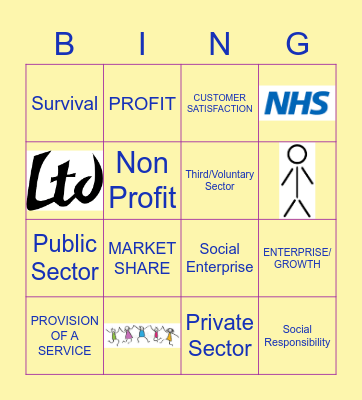 Business Bingo Card