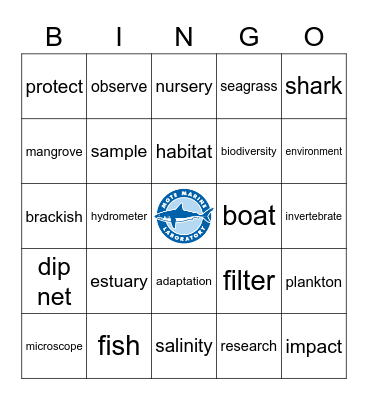 Virtual Floating Classroom Bingo Card
