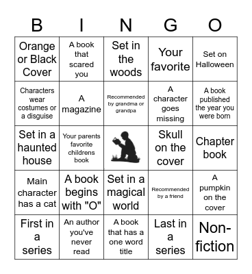 October Book Bingo Card