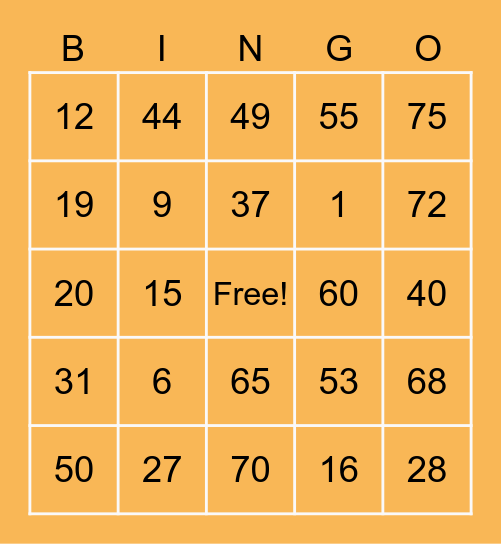 Jace.minmin Bingo Card