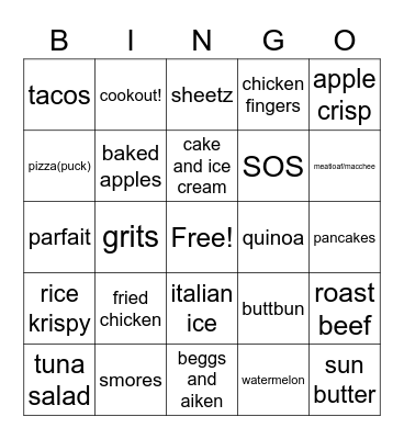 shrine mont grub Bingo Card