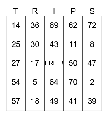 WORK PLACE SAFETY Bingo Card