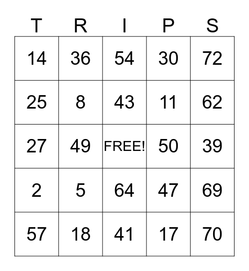 WORK PLACE SAFETY Bingo Card