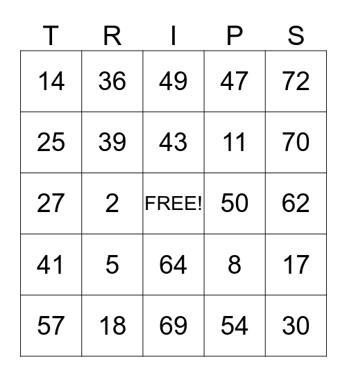 WORK PLACE SAFETY Bingo Card