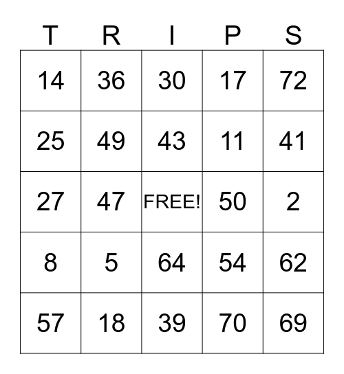 WORK PLACE SAFETY Bingo Card