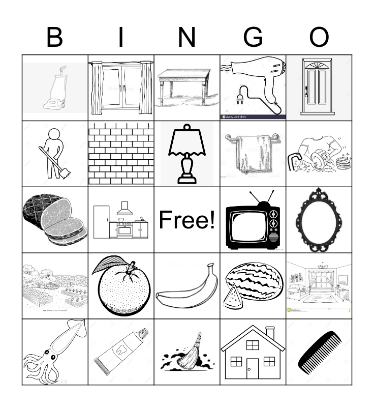 Unidad 5 Etapa 2 Bingo Card