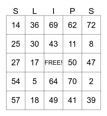 WORK PLACE SAFETY Bingo Card