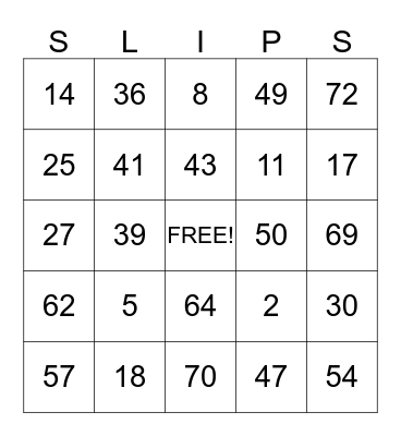 WORK PLACE SAFETY Bingo Card