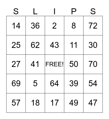WORK PLACE SAFETY Bingo Card