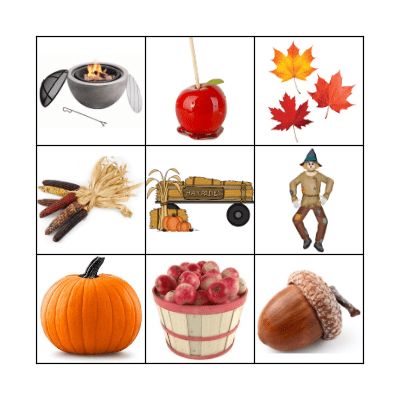 FALL BINGO Card