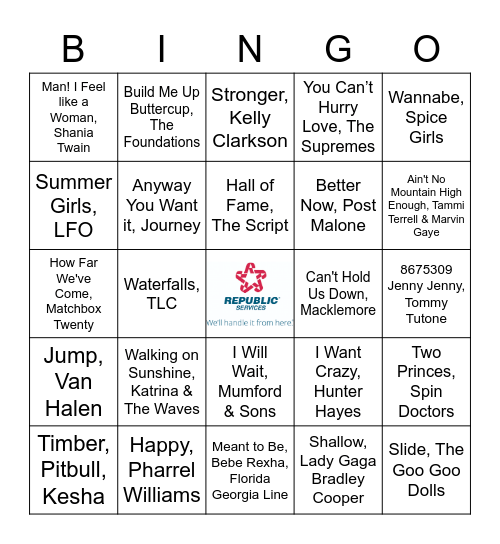 Construction CSW Bingo #2 Bingo Card
