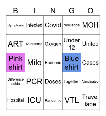 PM Lee Bingo Card