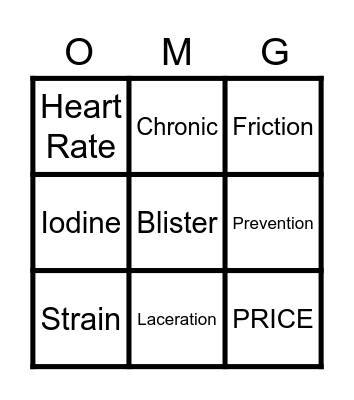 HK11 BINGO Card