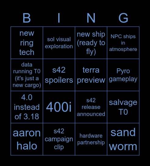 citcon2951 Bingo Card