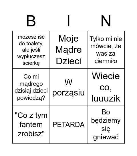 3dplus Bingo Card