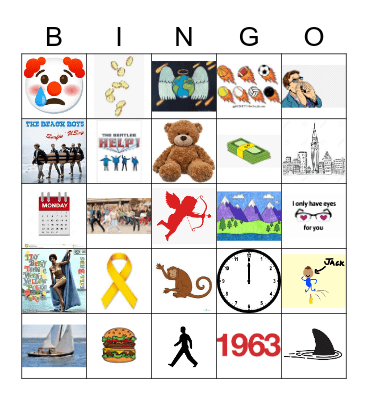 Music Bingo 3A Bingo Card